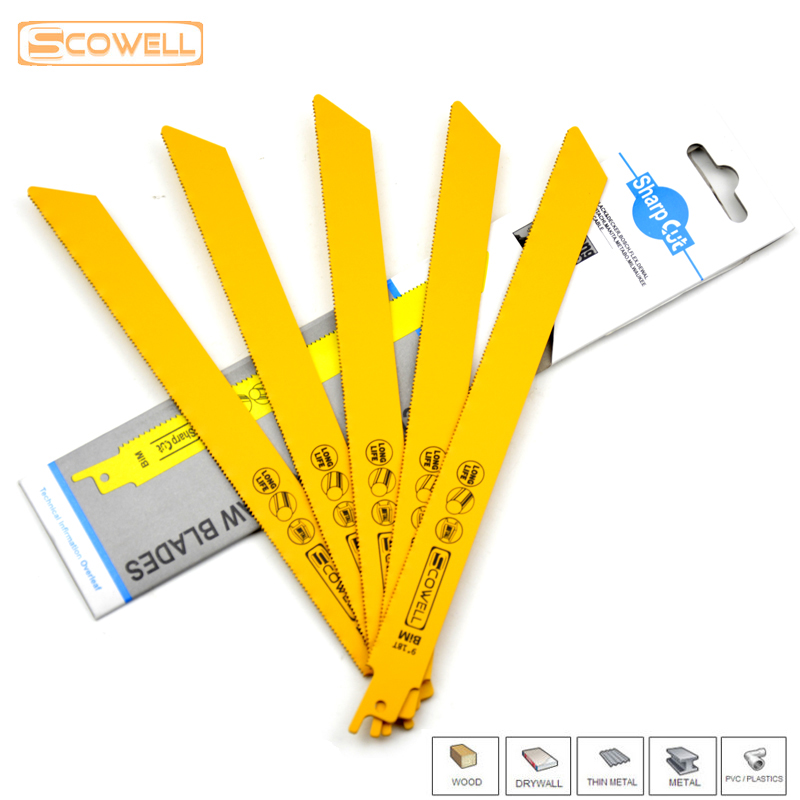 9inch 18TPI Bi-metal Reciprocating Saw Blades