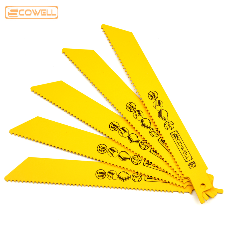 6 inch 10TPI Bi-metal Reciprocating Saw Blades