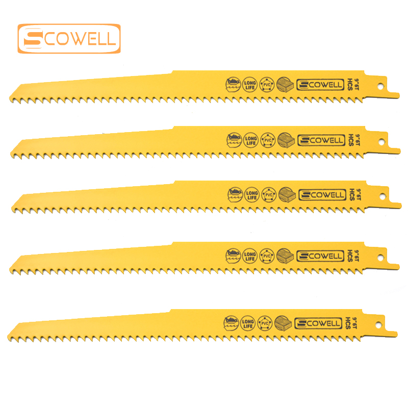 9 inch 6TPI Demolition Reciprocating Saw Blades For Wood