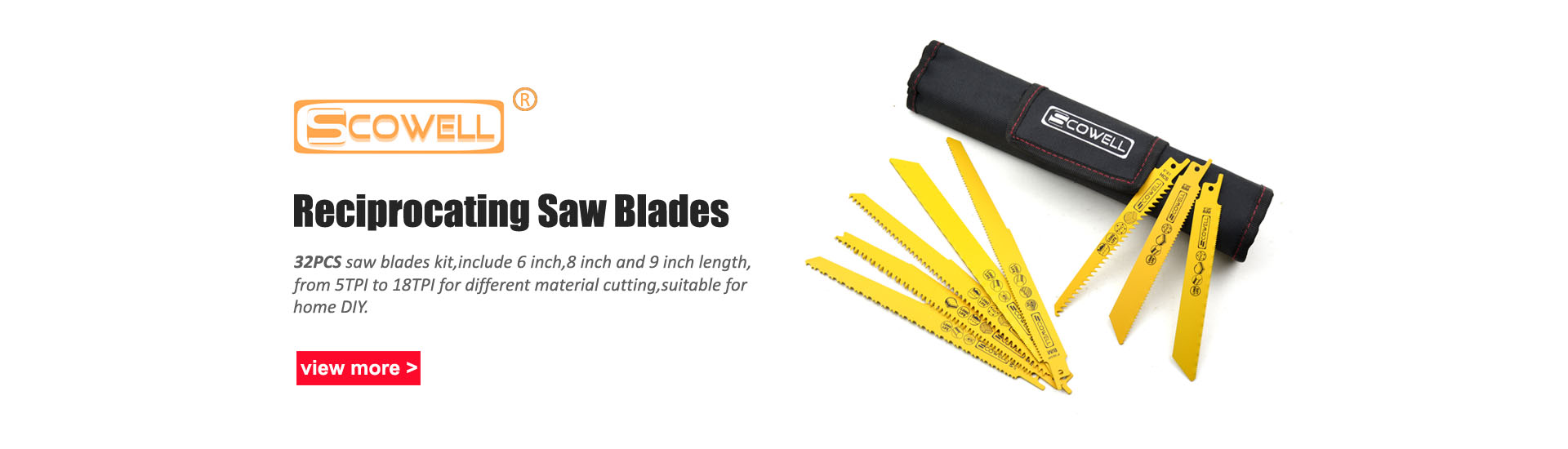 reciprocating saw blades